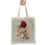 Humuts Todoroki Boku No Hero Shouto Todoroki V2 Bez Uzun Saplı Açık Bej Rengi Çanta