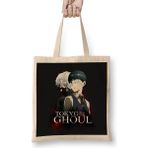 Humuts Tokyo Ghoul 02 Bez Uzun Saplı Açık Bej Rengi Çanta