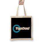 Humuts Top Dad Top Gear Logo Bez Uzun Saplı Açık Bej Rengi Çanta