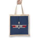 Humuts Top Gun Top Try Rugby Ball Logo Bez Uzun Saplı Açık Bej Rengi Çanta