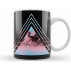 Humuts Transgender Pride Layered Galaxy Triangles Kupa Bardak