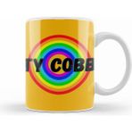 Humuts Ty Cobb Baseball Lovers Gifts Vintage Retro Rainbow Kupa