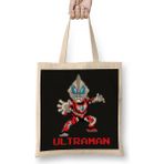 Humuts Ultraman Pixel Character Bez Kadın Günlük Çanta