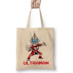 Humuts Ultraman Pixel Characters Bez Kadın Günlük Çanta