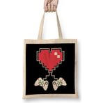 Humuts Valentine's Day Video Game Controller Pixel Heart Bez Çanta