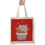 Humuts Valentines Koala With Cupcake Bez Çanta