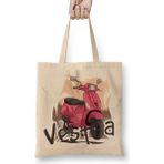 Humuts Vespa Classic Life Is A Journey Vespa Lover Bez Çanta