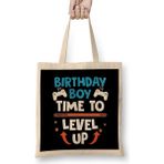 Humuts Video Games Time To Level Up Birthday Boy Bez Çanta