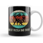 Humuts Vintage Best Vizsla Dad Ever Fathers Day Gift Kupa