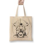 Humuts Vitruvian Man Drum Kit Black Lines Bez Çanta