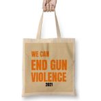 Humuts Wear Orange We Can End Gun Violence 2021 Bez Kadın Günlük Çanta