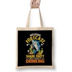 Humuts Weekend Forecast Shark Party With Drinking Bez Uzun Saplı Açık Bej Rengi Çanta