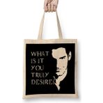 Humuts What Is It You Truly Desire Lucifer 03 Bez Uzun Saplı Açık Bej Rengi Çanta