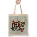 Humuts Yılbaşı Yeni Yıl Konseptli Merry Christmas 026 Bez Çanta