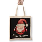 Humuts Yılbaşı Yeni Yıl Konseptli Merry Christmas Santa Bez Kadın Günlük Çanta