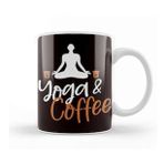 Humuts Yoga Coffee Asana Meditation Zen Nirvana Gift Kupa