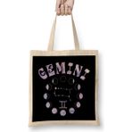 Humuts Zodiac Sign Gemini Bez Uzun Saplı Açık Bej Rengi Çanta