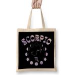 Humuts Zodiac Sign Scorpio Bez Uzun Saplı Açık Bej Rengi Çanta
