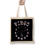 Humuts Zodiac Sign Virgo Bez Uzun Saplı Açık Bej Rengi Çanta