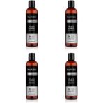 Hunca 4x350 ml Nature Siyah Sarımsaklı Şampuan