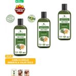 Hunca Biberiye & Yulaf Özlü Şampuan, Saç Dökülmesine Karşı Yardımcı 485 ml 3 Lü Set