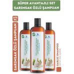 Hunca Care 3x675 ml Defne ve Sarımsaklı Saç Dökülmesine Karşı Yardımcı Şampuan