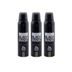 Hunca Erkek Jagler Black Magic Deodorant 3'lü Set