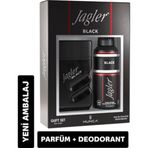 Hunca Jagler Black EDT 90 ml Erkek Parfüm Seti ve 150 ml Deodorant