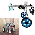 Hunderoll sandalye, tekerlekleri yuvarlamak için hafif yardımcı, arka bacaklar için küçük/orta / büyük köpek scooter, yaşlı engelli evcil hayvanlar için destek, bebek arabası, yürüme yardımcısı