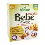 Hünnap Agubebe Keçi Sütlü & Tam Bugdaylı Bebek Bisküvisi 2X200g 400 Gr