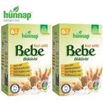 Hünnap Keçi Sütlü 2x400 gr Bebek Bisküvisi