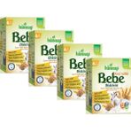 Hünnap Keçi Sütlü Bebek Bisküvisi 400 gr x 4 Adet 6 Aylık ve Üstü İçin Bisküvili Atıştırmalık