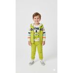 hunnykids SEVİMLİ DİNOZOR TEMALI KAPÜŞONLU 3 PARÇALI SET .YELEK-SWEAT -ALT EŞOFMAN. 1 BEDEN BÜYÜK ALINIZ !
