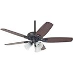 Hunter Builders Plus Çağdaş Bronz 132 cm Aydınlatmalı Tavan Vantilatörü