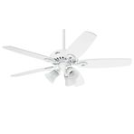 Hunter Fan Builder's Plus Beyaz 132 cm Aydınlatmalı Tavan Vantilatörü