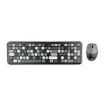 Hunter Gray XT Retro Kablosuz Klavye Mouse Seti