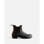 Hunter Originals Chelsea Tri Colour Logo Kadın Siyah Kısa Bot Kadın Siyah Kısa Bot Wfs2354rma-Blk