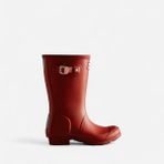 Hunter Originals Wellington Çocuk Koyu Kırmızı Bot Çocuk Bordo Bot Hfrj0017252-Mlr