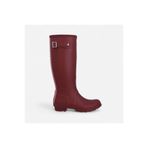 Hunter Originals Wellington Tri Colour Logo Kadın Bordo Uzun Bot Bordo Uzun Bot WFT2353RMA-ME