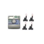 HUNTER X-CORE 401 KONTROL ÜNİTESİ VE SELENOİD VANA SETİ (4 İSTASYON)