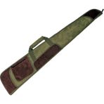 Hunthink Lüks Cepli Yeşil / Kahve Tüfek Kılıfı 130CM - 130 cm