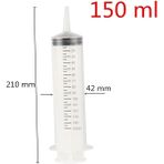 Huoxun Shop A 150ML Tarzı 60 ml Kuş Ilaç Şırınga Papağan Güvercin Bıldırcın Ilaç Şırınga Yavru Hayvan Yetiştirme Üretim Aksesuarları (Yurt Dışından)