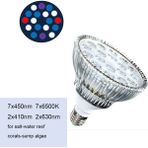 Huoxun Shop A 18F Stili 54W Akvaryum LED Aydınlatma E27 LED Tam Spektrum Mercan Resif Bitkiler Büyüme Işığı PAR38 Balık Tankları Akvaryumlar Sump Algi Refugiums Için (Yurt Dışından) - Akvaryum Işığı
