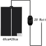 Huoxun Shop A 20W 48X28CM Stili 1 Adet Sürüngen Isıtma Ped Terraryum Evcil Isı Matı Ayarlanabilir Sıcaklık Kontrol Cihazı Inkübatör Matı Ab Fiş 5 - 35W Sürüngen Malzemeleri (Yurt Dışından)