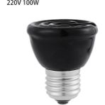Huoxun Shop A 220V 100W Tarzı 1 Adet Pratik 110V 220V E27 Seramik Isı Ampulü Kızılötesi Isıtıcı Brooder Lambası Sürüngen Evcil Hayvan Yetiştirme Dış Aydınlatma (Yurt Dışından)