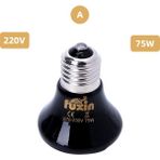Huoxun Shop A 220V 75W Tarzı E27 Pet Isıtma Lambası Mini Kızılötesi Seramik Isıtıcı Ampul Kertenkele Isıtma Işığı Kutusu Isıtıcı Işık Ampulleri (Yurt Dışından)