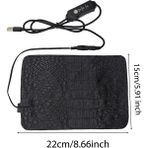 Huoxun Shop A 22X15CM Tarzı Isıtma Sıcak Ped Ayarlanabilir Sıcaklık Kontrol Cihazı Inkübatör Mat Araçları Terrarium Sürüngenler Isıtılmış Isı Pedleri 9W Tırmanma Evcil Hayvan Pedleri (Yurt Dışından)