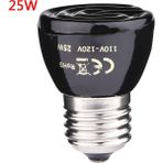 Huoxun Shop A 25W Tarzı 25W 50W 75W 100W E27 Siyah Kızıl Seramik Isıtıcı Ampul Kediler Kaplama Tavuklar Sürüngen Lambası (Yurt Dışından)