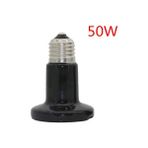 Huoxun Shop A 50W Tarzı Kaplumbağa Hayvan Isıtıcı Pet Seramik Isıtma Lambası E27 25W 50W 75W 100W 1 Adet (Yurt Dışından)