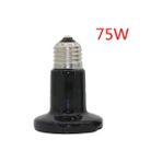Huoxun Shop A 75W Tarzı Kaplumbağa Hayvan Isıtıcı Pet Seramik Isıtma Lambası E27 25W 50W 75W 100W 1 Adet (Yurt Dışından)